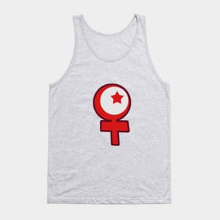 Islamic Feminism Gender Symbol Tank Top